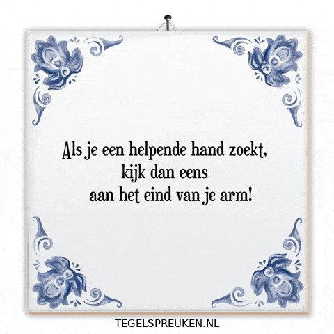 Arm Nl GIF by Tegelspreuken.nl