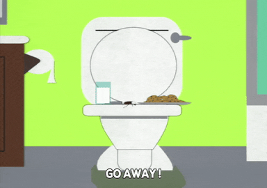 toilet poo GIF by South Park 
