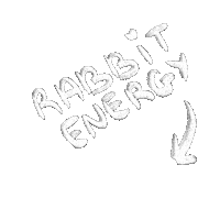 Rabbit Energy Sticker