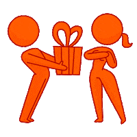 Dating Love Sticker by Orit