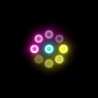 ShopBelart neon circle we are the future belart GIF