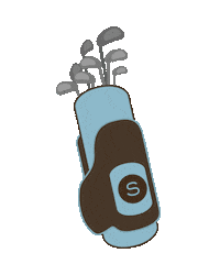 Summer Golf Sticker by Saunders & Associates
