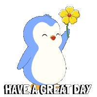 Good Morning Hello Sticker by Pudgy Penguins