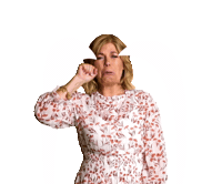 Pernilla Wahlgren Cry Sticker by DNS