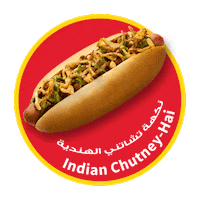 Indian Hotdog Sticker by ZOOMCStore