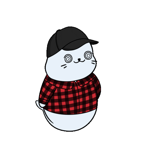 Happy Dance Sticker by Sappy Seals Community