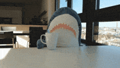comspace coffee tired bored office GIF