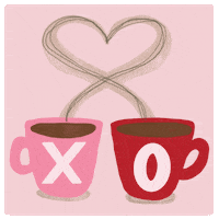 Hot Coffee Love GIF by Corbin Creates
