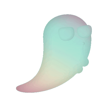 monster floating STICKER by chris cubellis