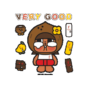 Coconut Crybaby Sticker by IF Singapore
