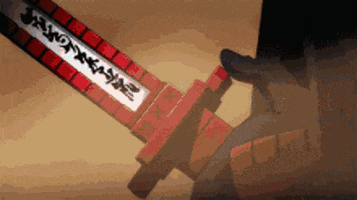 LibertySquareHQ anime war sword squirrel GIF