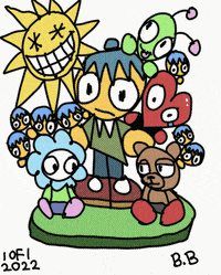 gbuckp love art fun heart GIF