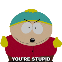 Idiot Cartman Sticker by South Park
