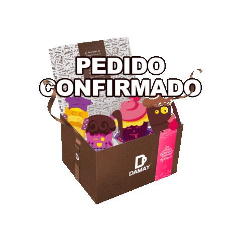 damaycafeeconfeitaria presente cafeteria damay pedidoconfirmado Sticker