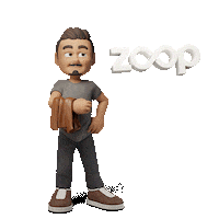 Avatar Metaverse Sticker by Zoop