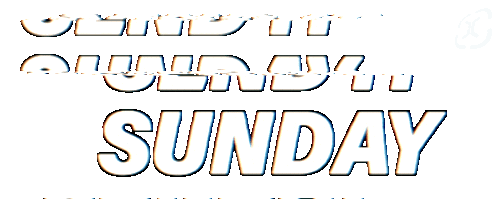 Sunday Send Sticker by FYFT