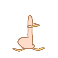 Hang Out Waiting Sticker