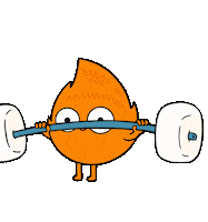 Tired Lifting Weights Sticker