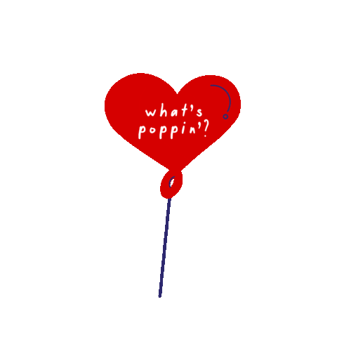 flowerstoreph love heart pop valentines day Sticker
