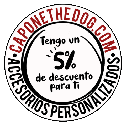 Capone Patrocinador Sticker by CaponeTheDog