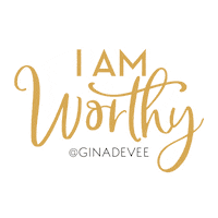 divinelivingbyginadevee worthy divine living gina devee atbq Sticker