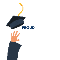 Graduation Graduate Sticker by Amity University Online