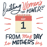 Happy Mothers Day Sticker by Women’s March
