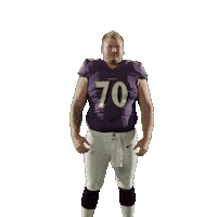 Flexing Ben Powers Sticker by Baltimore Ravens
