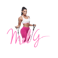 Melg Sticker by MEL G FIT