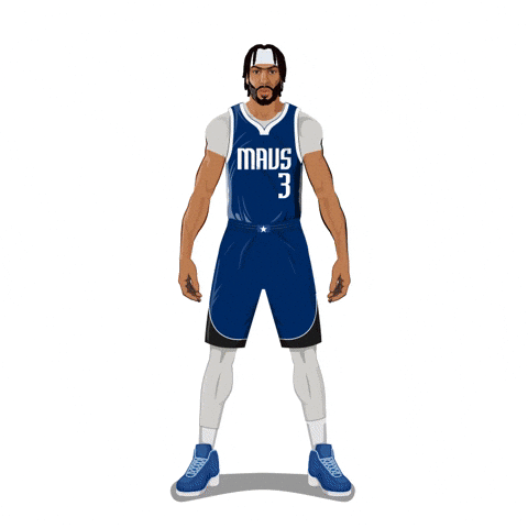 Dallas Mavericks Basketball GIF by SportsManias