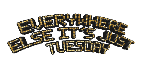 mardi gras text Sticker