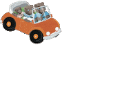 Car Holiday Sticker by Bayard Jeunesse