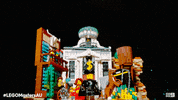 Explosion Reaction GIF by LEGO Masters Australia