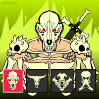 Fox Skull GIF by Animation Domination High-Def