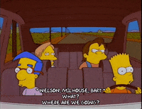 angry bart simpson GIF