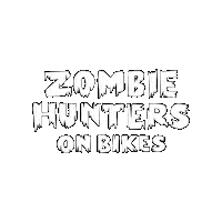 BelldoradoDE bicycle zhob zombie hunters on bikes zombiehunter Sticker