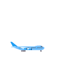 plane airplane Sticker by aeroTELEGRAPH