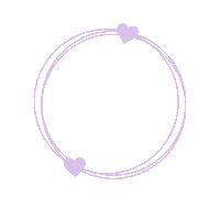 Heart Circle Sticker