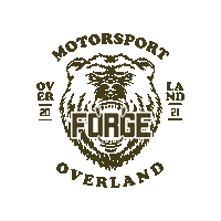 4X4 Camping Sticker by Forge Motorsport