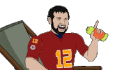 Happy Indianapolis Colts Sticker by Bleacher Report