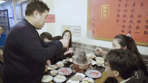 chinese food hotpot GIF