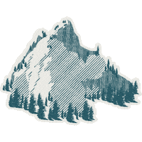 Mountains Whiskey Sticker by drinkhighwest