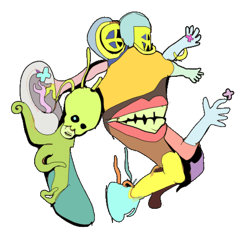 Loop Morph Sticker by Dax Norman