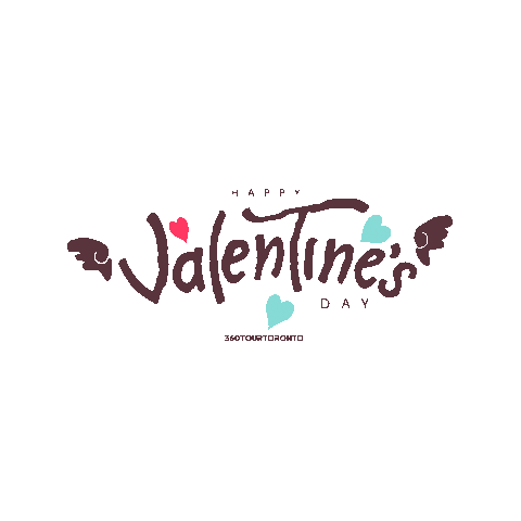 Valentines Day Love Sticker by 360 Tour Toronto