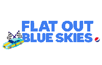 Blue Skies Racing Sticker by Pepsi #Summergram