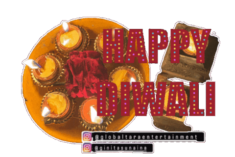 Festival Of Lights Sticker by Global Tara Entertainment