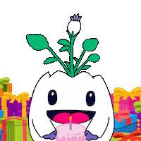 Happy Birthday Smile Sticker by Magic Eden