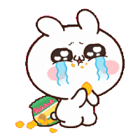 Tears Eating Sticker