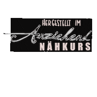 Nähen Sticker by Anziehenddarmstadt