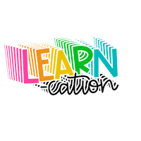 Learncation Sticker by mswonderlymakesmusic